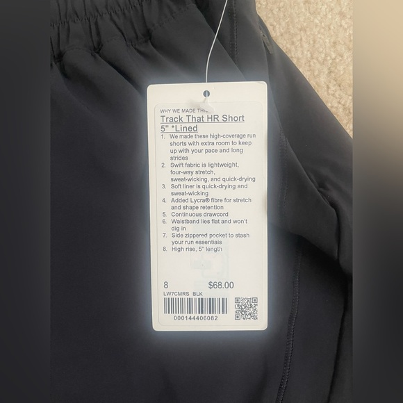 Lululemon Track That High-Rise Lined Shorts 5” - Picture 3 of 6